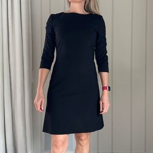 Theory Black Wool Dress. Size 2